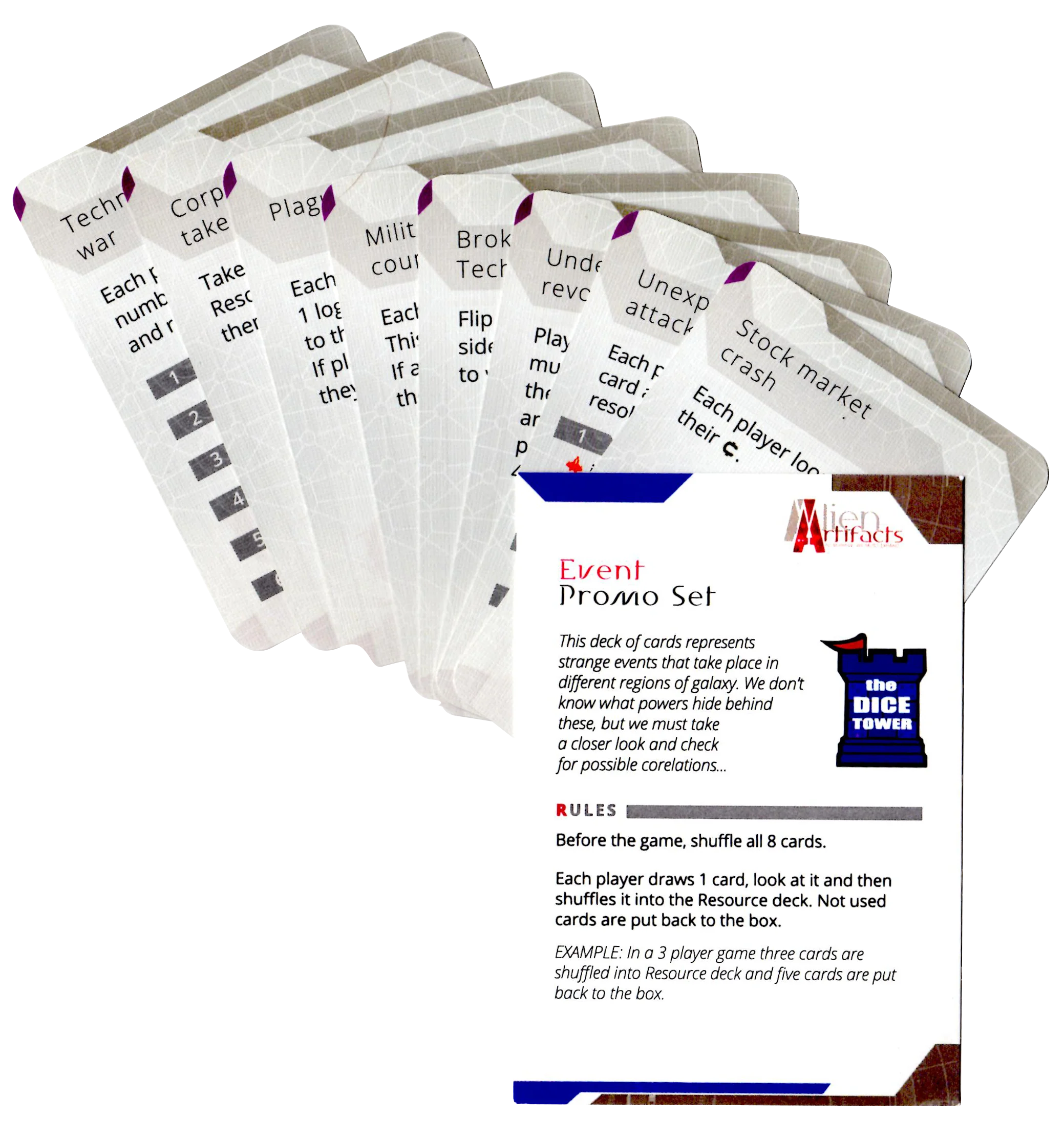 Alien Artifacts: Event Promo Set