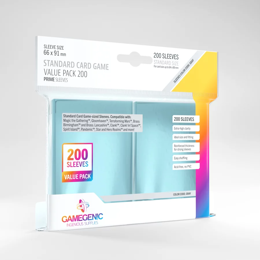 Gamegenic - Prime Sleeves, Standard (66 x 91 mm) - Image 12