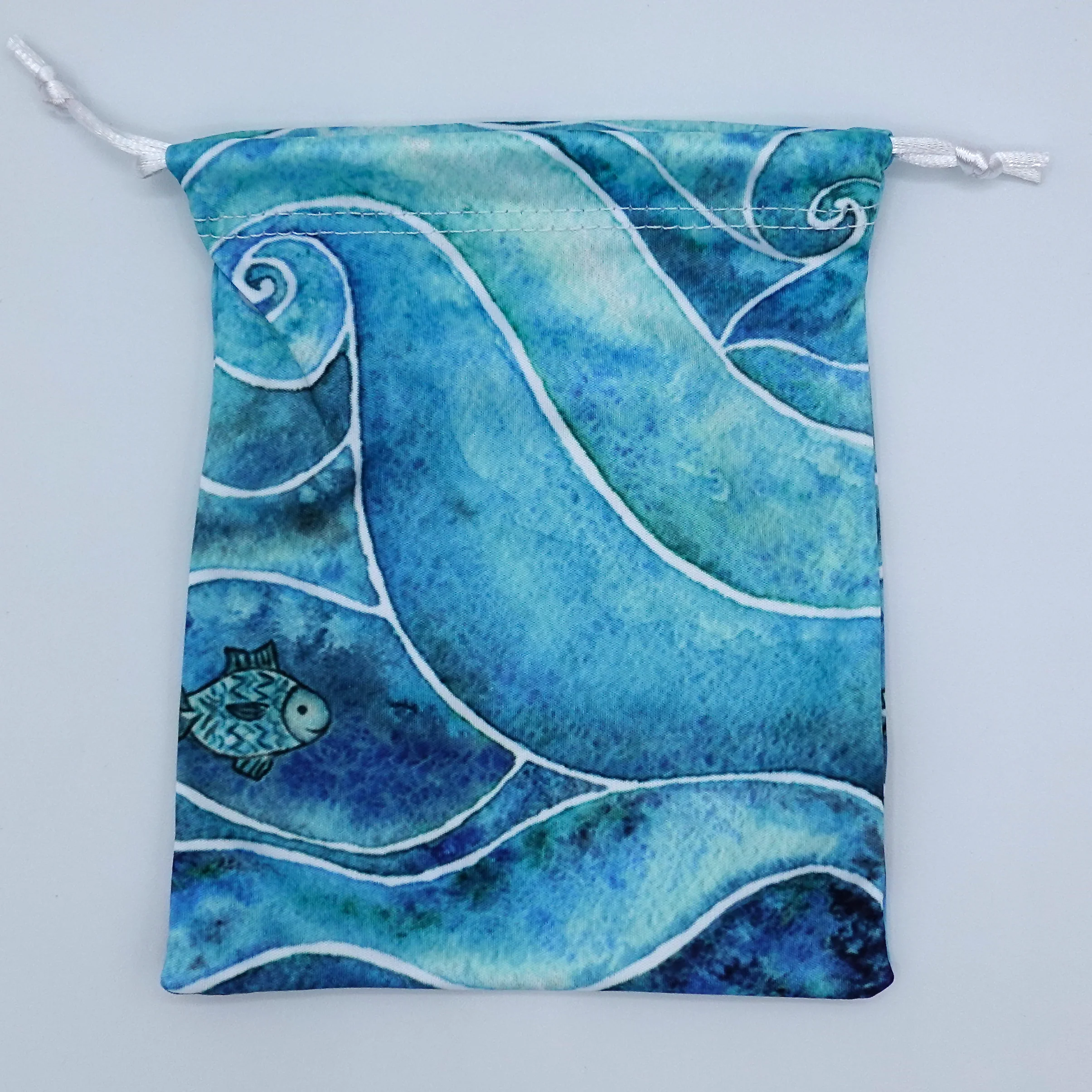 Microfiber Drawstring Bags - Four Elements Patterns - Image 10